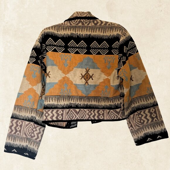 Vintage Western Tapestry Jacket - Picture 2 of 5